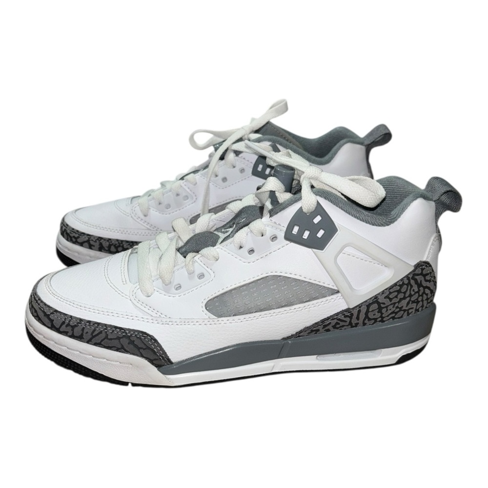 Jordan Youth 7Y Spizike Low White Anthracite‎ Wolf Grey Cool Grey (Wore Once)
